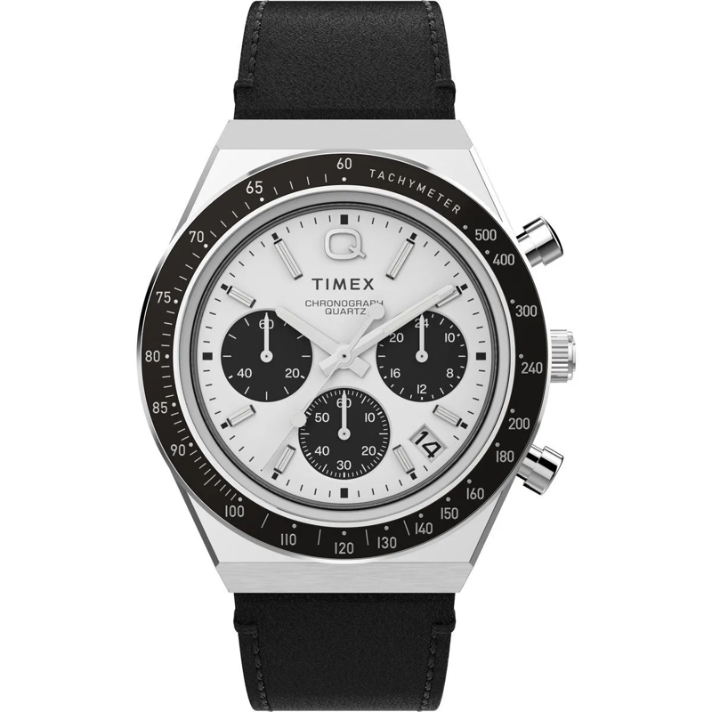 Timex Automatikuhr Chronographenuhr Q Timex schwarz (Image 2)