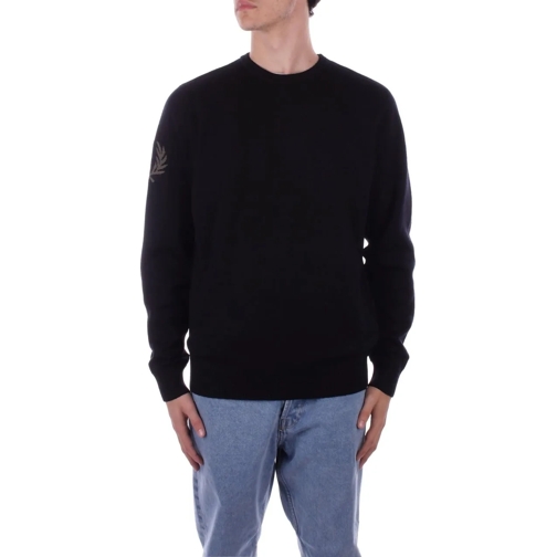 Fred Perry  Sweaters Black schwarz