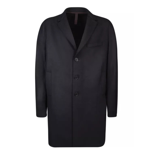 Harris Wharf Black Single-Breasted Coat Black 