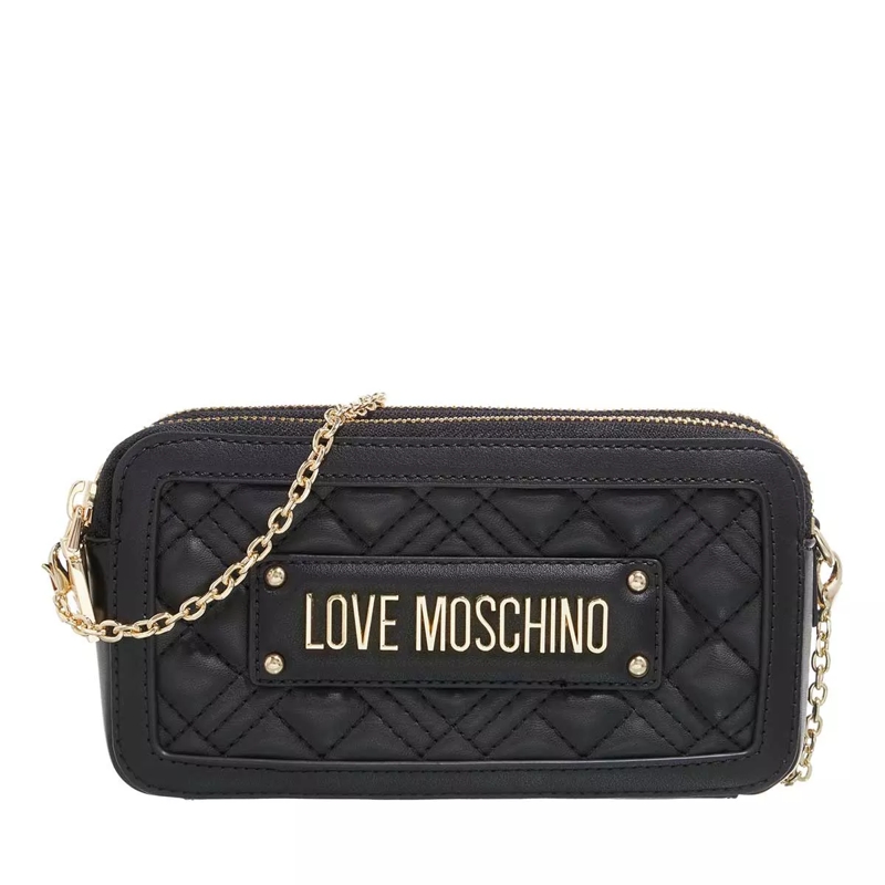 Love Moschino Sac à bandoulière Sling Quilted Nero