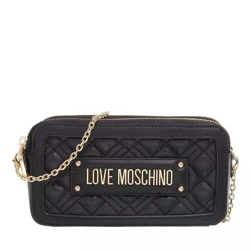 Love Moschino Sling Quilted Nero Cross body-väskor