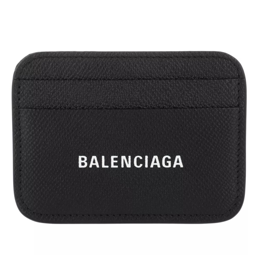Balenciaga Logo Card Holder Black/White Card Case