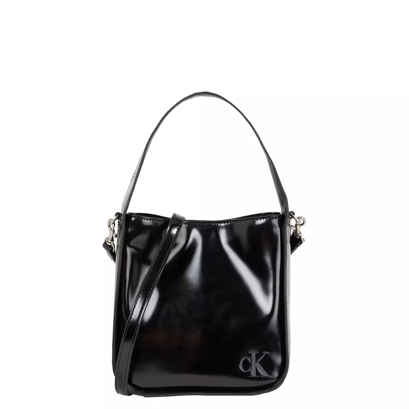 Calvin Klein Crossbody Bags - Calvin Klein Block Bucket19 damen Handtasche Schwa - Gr. unisize - in Schwarz - für Damen