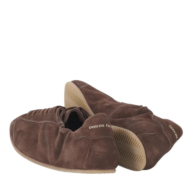 Officine Creative Veterschoenen Sneaker aus Veloursleder braun(Image 2)