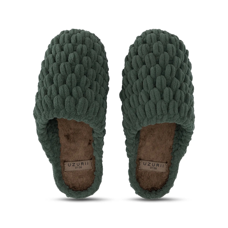 UZURII Flip Flops Zehentrenner Cosy army green grün