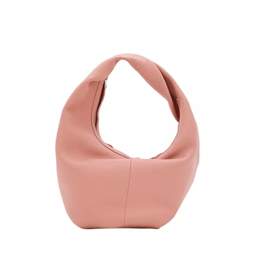 Maeden Crossbody Bag Yela Leather Hobo Bag Pink