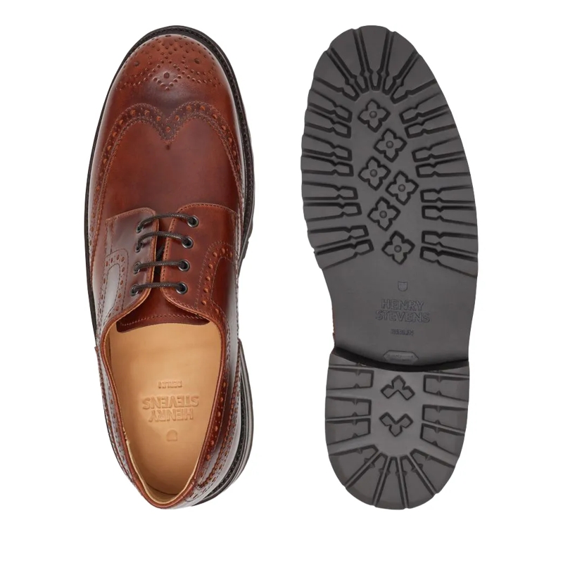 Henry Stevens Veterschoenen Schnürer Harry FBD5 mittel-braun(Image 4)