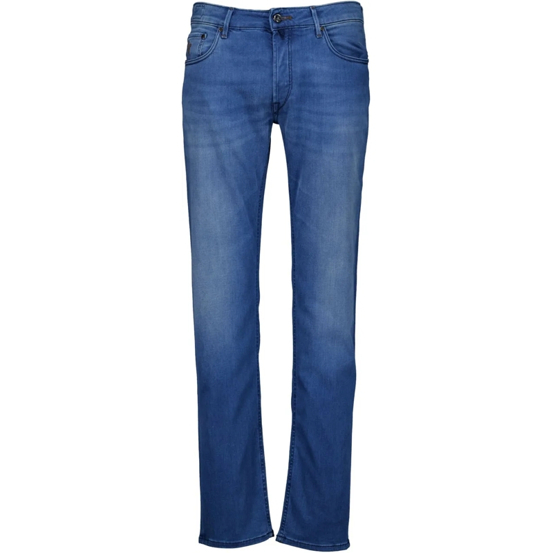 Handpicked Jeans mit geradem Bein Handpicked Ravello C Jeans Lichtblauw 03440 W2 blau