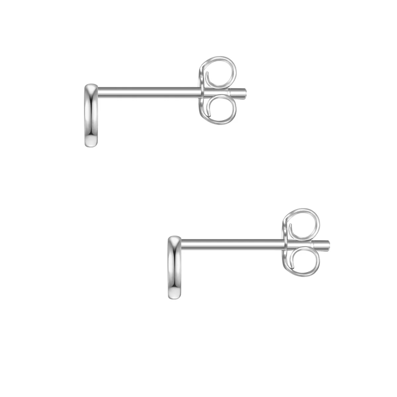 Glanzstücke München Ohrstecker Sterling Silber Ohrstecker Herz silber(Image 3)