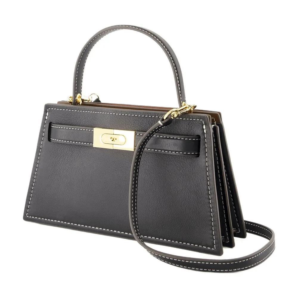 TORY BURCH Satchels Lee Radziwill Petite Bag in zwart