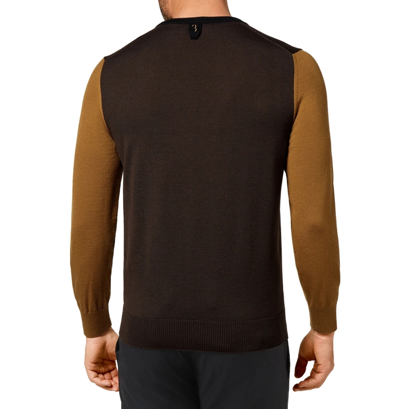 BILLIONAIRE  Rundhalspullover dunkel-braun(Image 2)