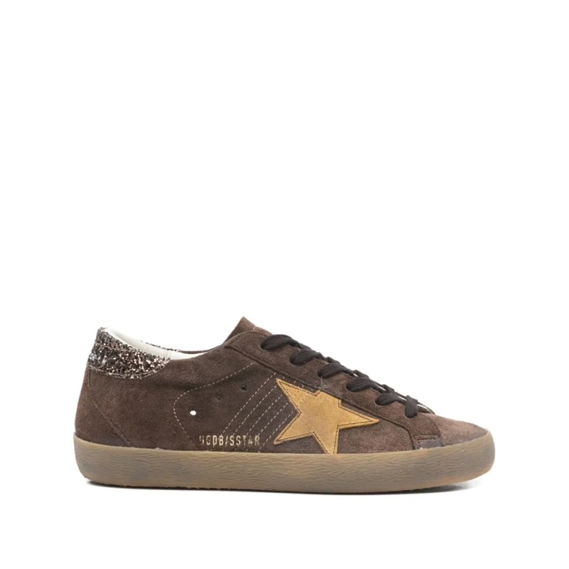 Golden Goose Low-Top-Sneaker Low-Top Sneakers With Suede Upper Brown