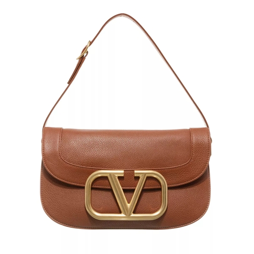 Valentino Garavani V-Logo Shoulder Bag  Selleria Hobo Bag