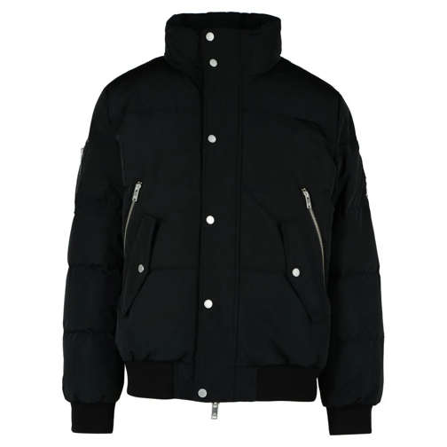 Moose Knuckles Bomberjacken High Point' Black Polyester Bomber Jacket Black