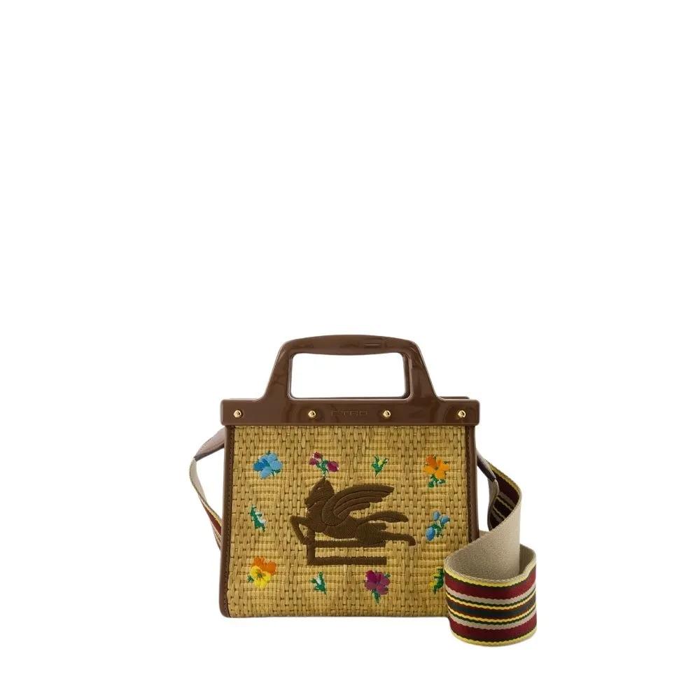 Etro Shopper - Love Trotter Bag - Leather - Brown - für Damen