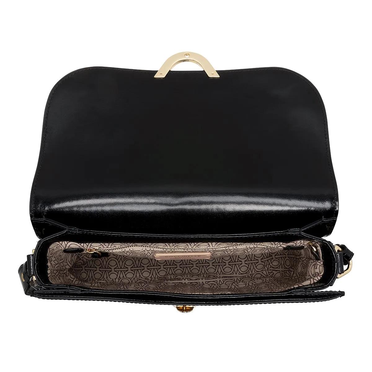 Coccinelle Crossbody bags dew Shiny Calf in zwart