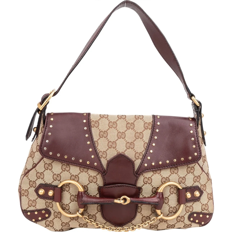 Gucci Schultertasche Gucci GG Monogram Horsebit By Tom Ford Handbag mehrfarbig