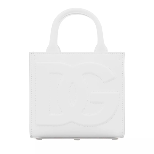 Dolce&Gabbana DG Daily Mini Shopper White Rymlig shoppingväska
