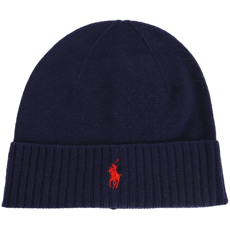 Polo Ralph Lauren Chapeau en laine Beanie mit gesticktem Logo blau(Image 4)
