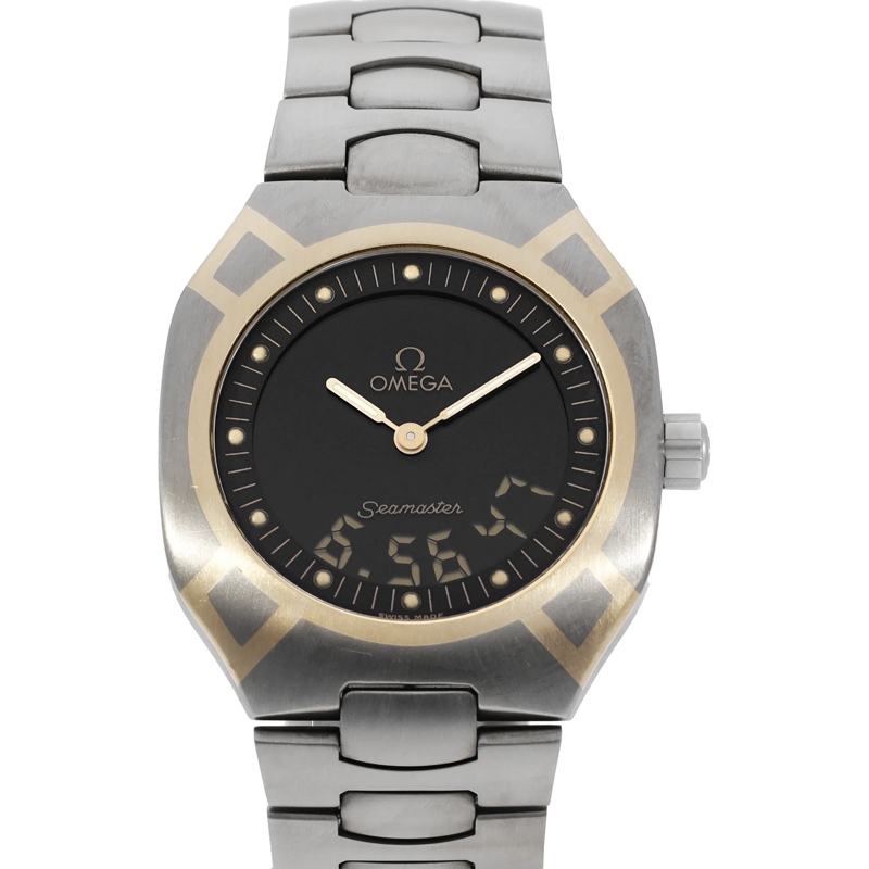 Omega Quartz Horloge Seamaster Schwarz(Image 2)