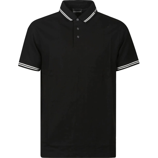 Emporio Armani Polo shirt Short Sleeve Polo Shirt Black schwarz