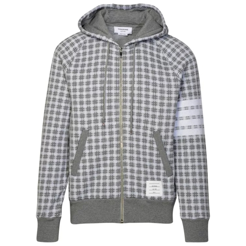 Thom Browne Gray Cotton Sweatshirt Grey 