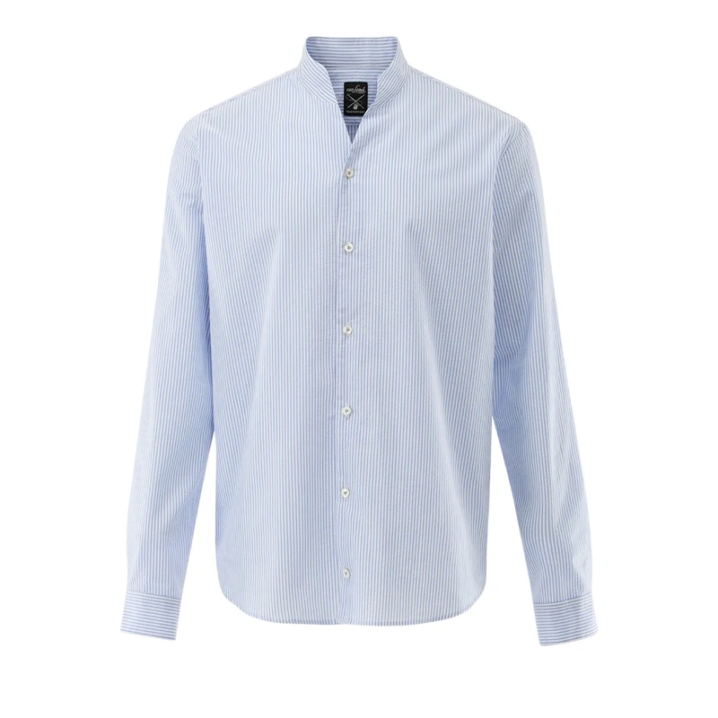 VAN LAACK Hemd Hemd Slim Fit Streifen blau