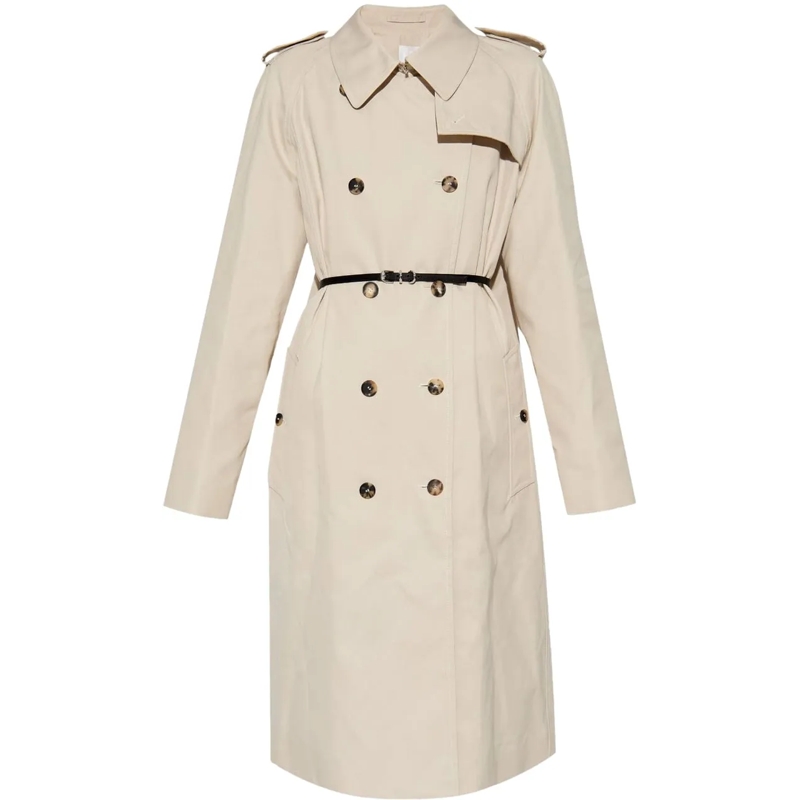 Givenchy Veste de transition Coats Egg Shell weiß