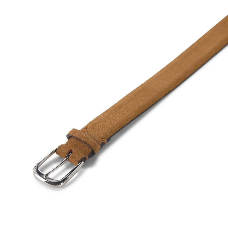 Fausto Colato Riem Gürtel Idro aus Veloursleder braun(Image 2)