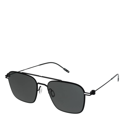 Montblanc MB0050S-006 54 Man Metal Black-Black-Grey Sonnenbrille