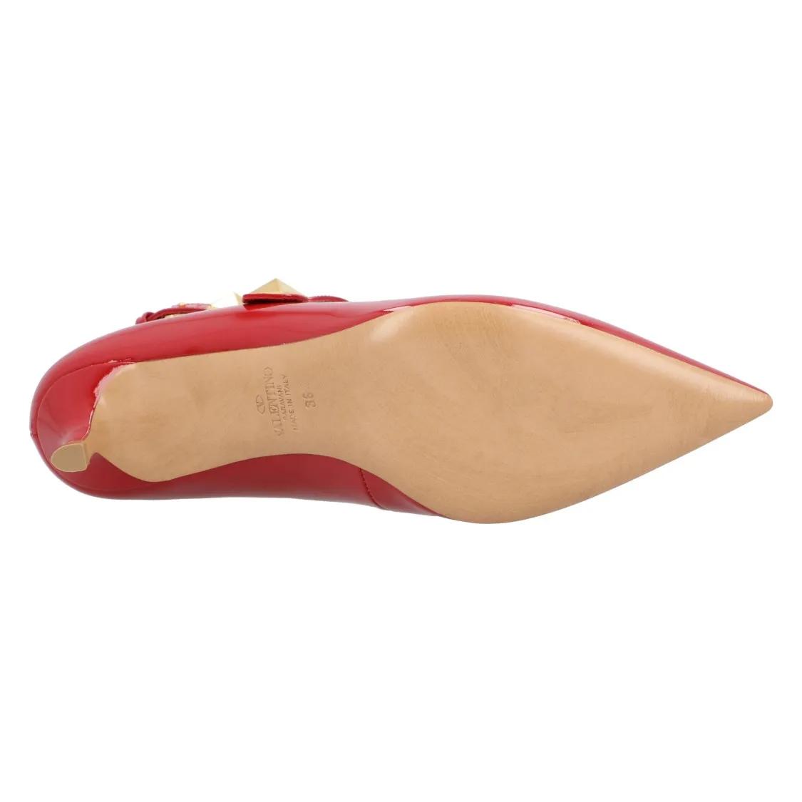 Thumbnail - Valentino Garavani Hohe Schuhe - Ma Belle Pump - Gr. 35,5 (EU) - in Rot - für Damen