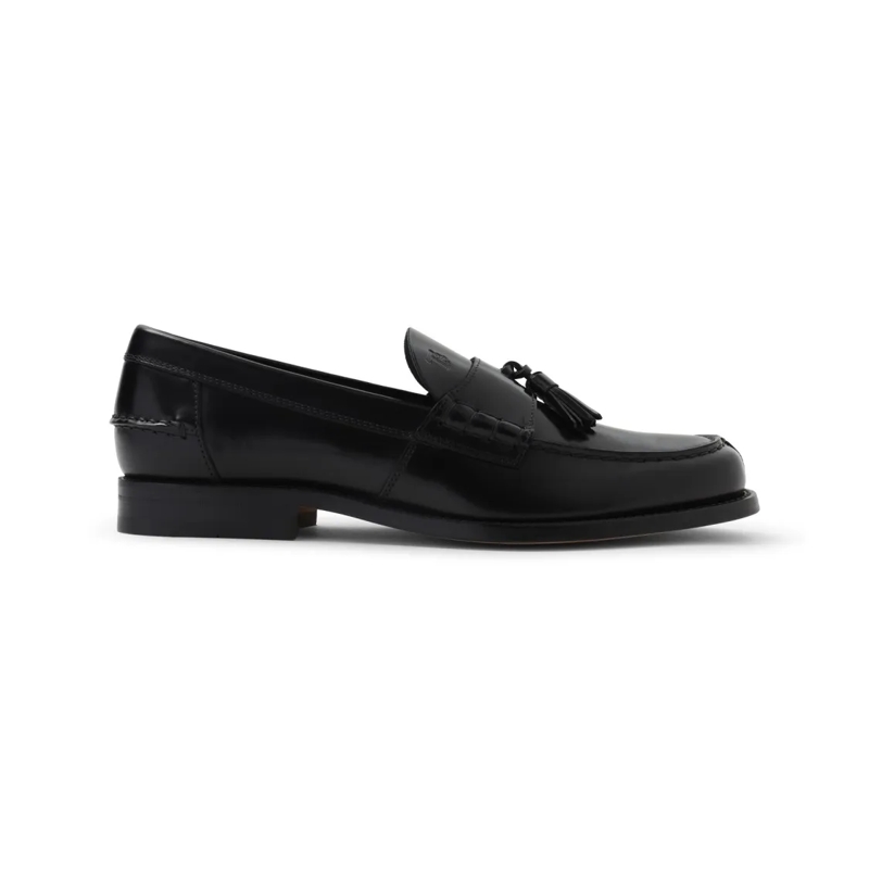 Tod's Mocassin Black Nappa Leather Loafer Black