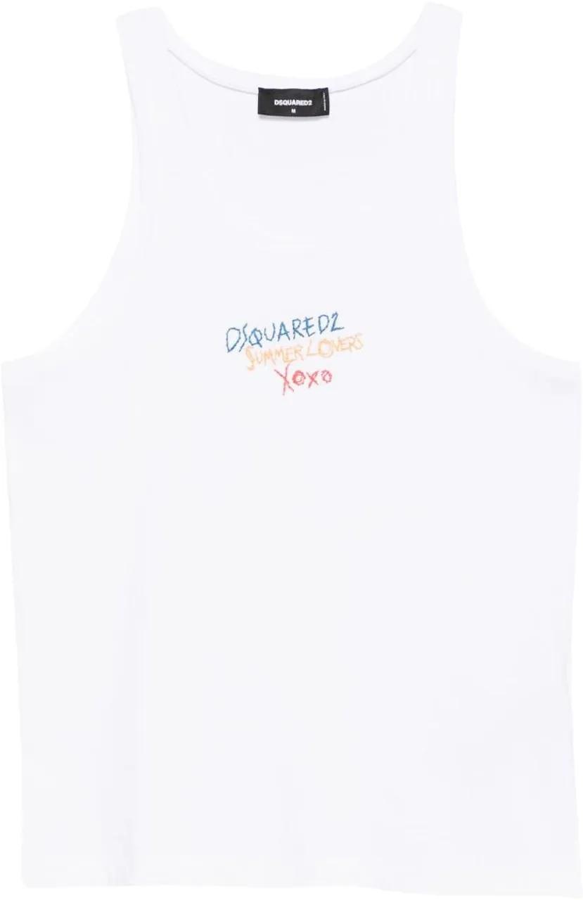 Thumbnail - Dsquared2 - T-Shirts And Polos White - Größe S - white