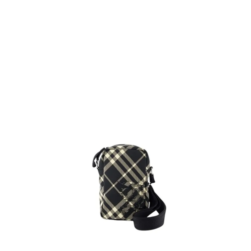 Burberry Étui pour téléphone portable Classic Crossbody - Synthetic - Black Black