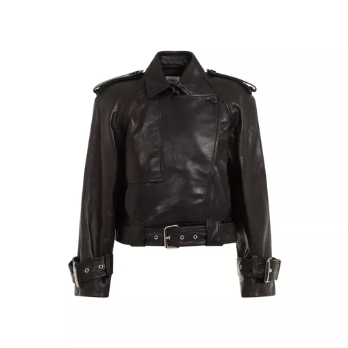 Khaite Hammond Black Lambskin Jacket Black 