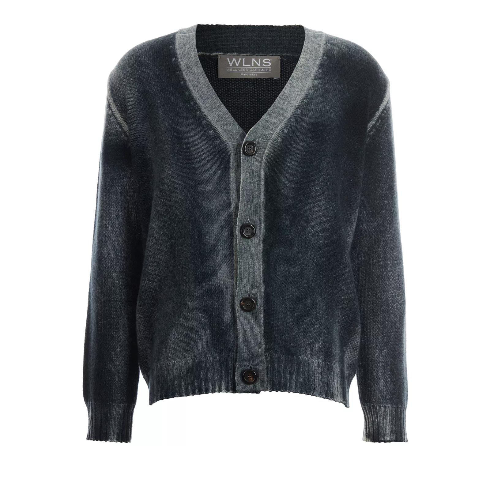 WLNS WELLNESS CASHMERE - Cardigan - Größe 48 - grau