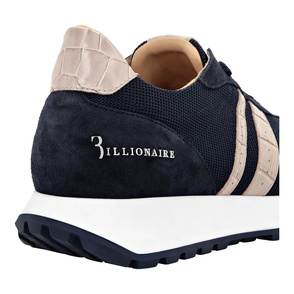 Thumbnail - BILLIONAIRE Low-Top Sneaker - Läufer Sneaker Logo - Gr. 43 (EU) - in Blau - für Damen
