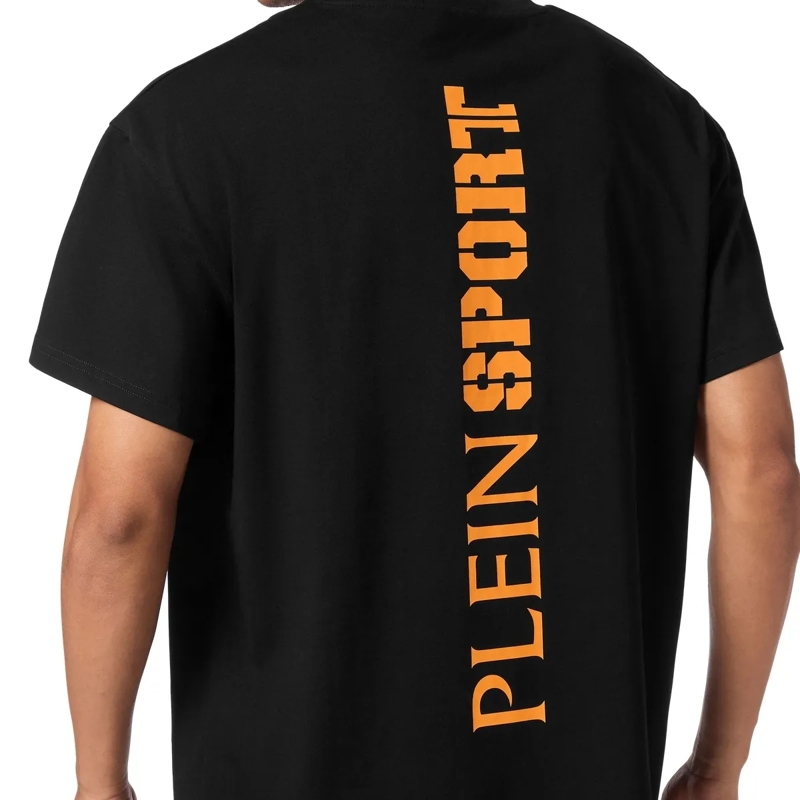 Plein Sport T-Shirt T-Shirt Rundhalsausschnitt Ss Logo schwarz(Image 5)