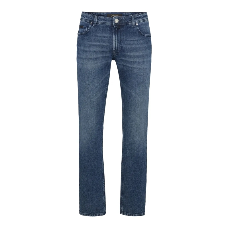 BILLIONAIRE Jeans mit geradem Bein Jeans Gerader Schnitt grau
