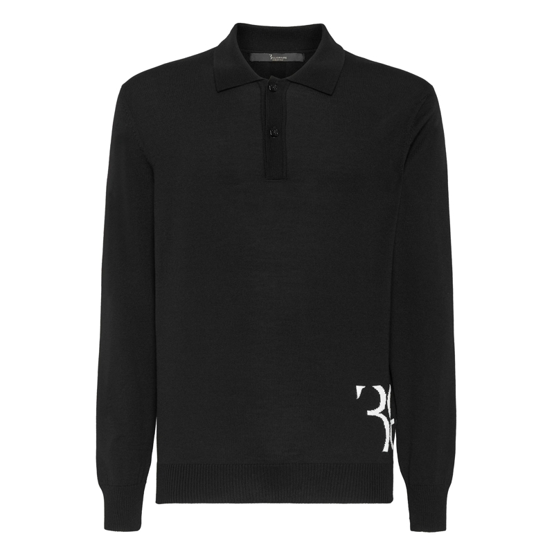 BILLIONAIRE Top Pullover schwarz