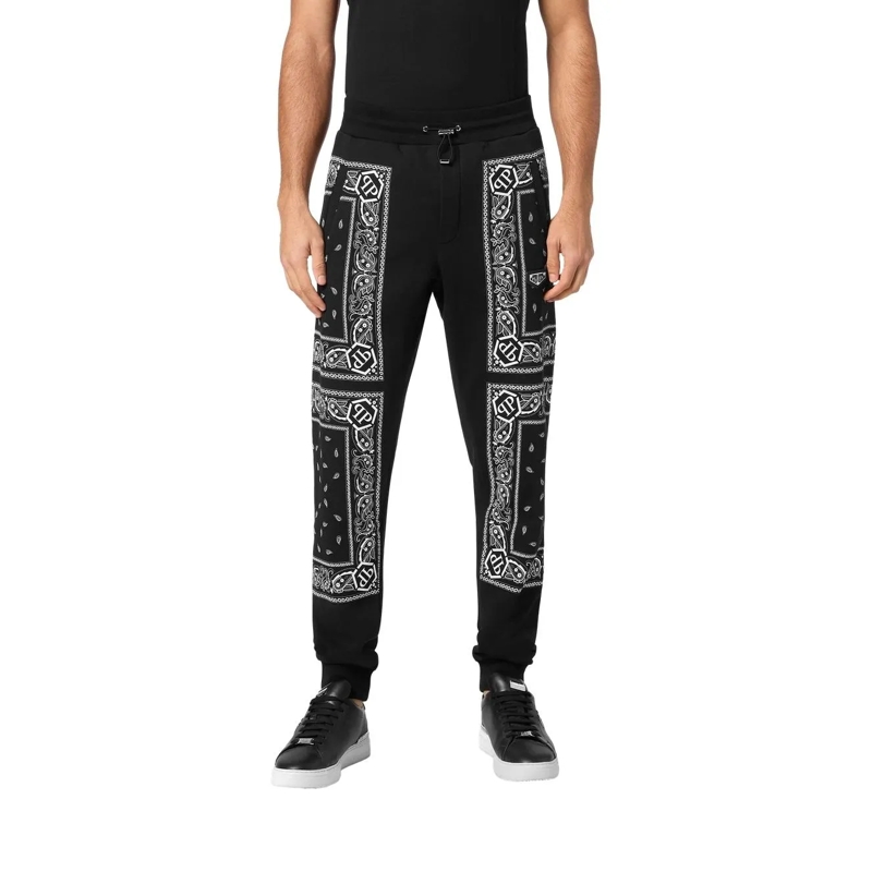 Philipp Plein Jogginghose Jogginghosen Paisley schwarz(Image 3)