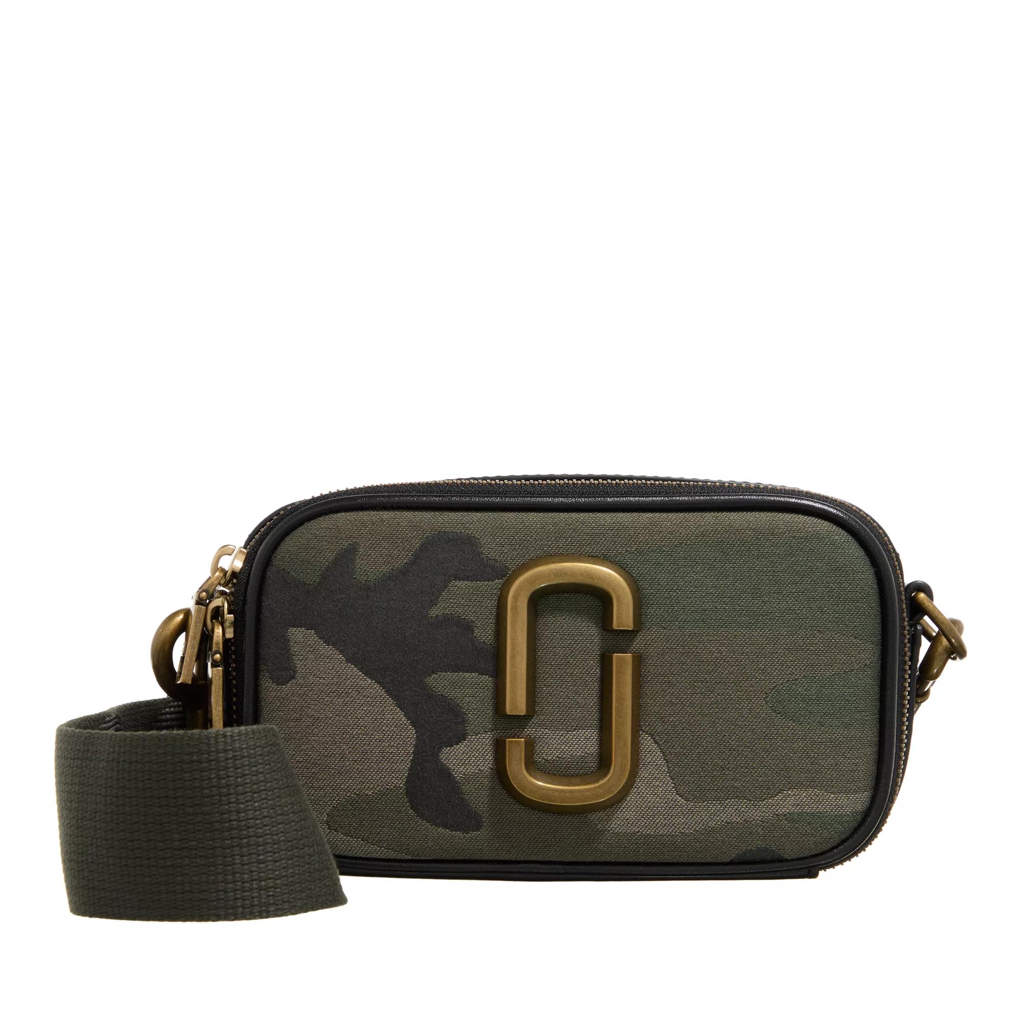 Marc Jacobs Crossbody bags - The Camo Jacquard Snapshot in groen-Marc Jacobs 1