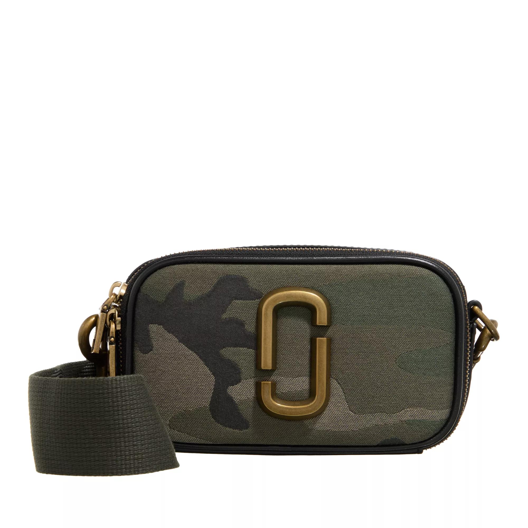 Marc Jacobs Crossbody Bags - The Camo Jacquard Snapshot - Gr. unisize - in Grün - für Damen