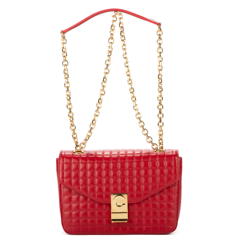 Celine Crossbody Bag C bag rot