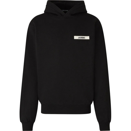 Jacquemus  Gros Grain Sweatshirt schwarz