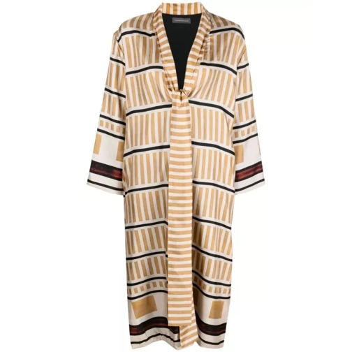 Lorena Antoniazzi Abstract Print Kaftan Neutrals 