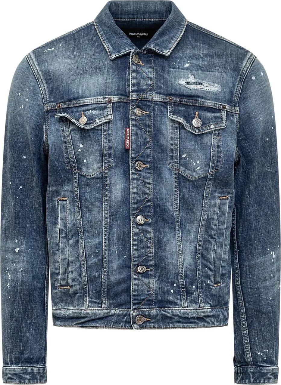 Dsquared2 - Giacca Dan Jean - Größe 50 - blue