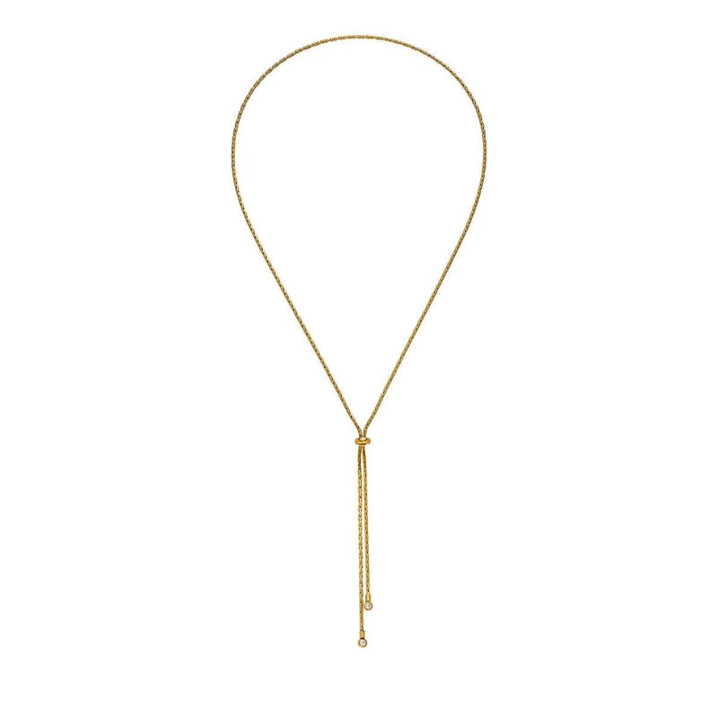 Purelei Mittellange Halskette Kette Shooting Star gold