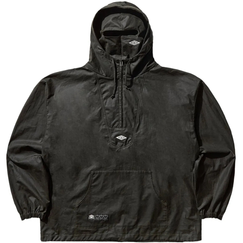 Umbro Doudoune Anorak Masked Waxed Dark Olive mehrfarbig