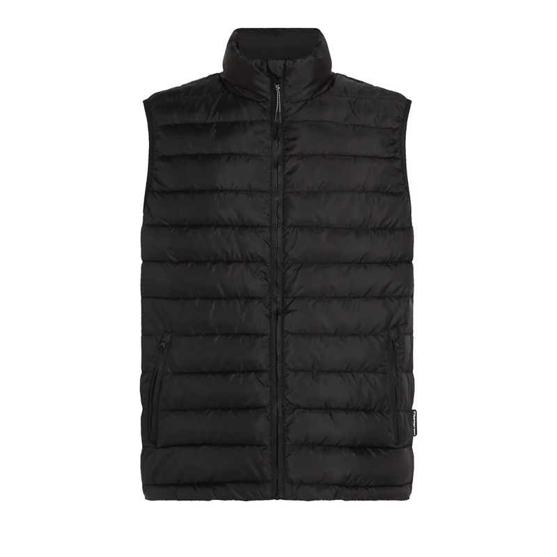 Karl Lagerfeld Weste STEPPWESTE schwarz